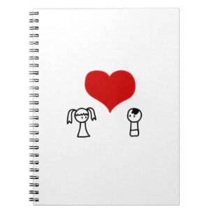 'Cute couple' notebook