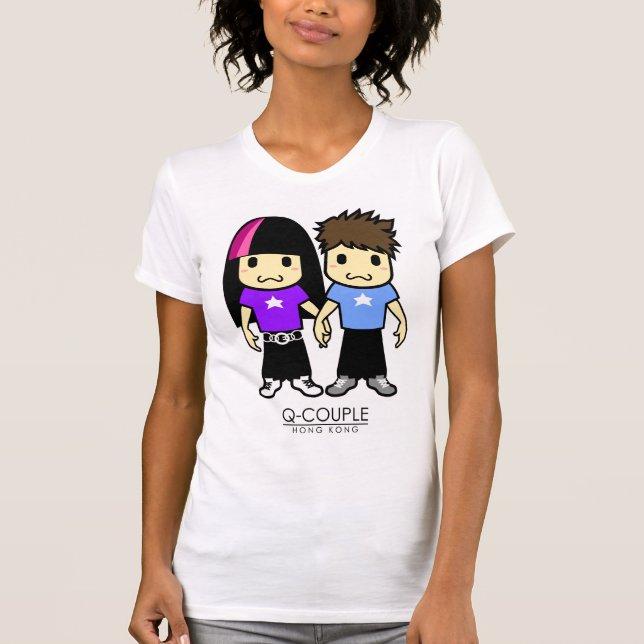 Cute Couple T-Shirt (Front)