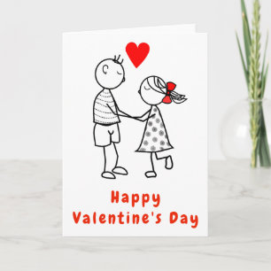 Cute Couple Valentine's Day Card