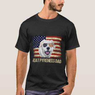Cute Cow 4th Of July Floral Usa Patriotic Cow Love T-Shirt