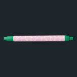 Cute Cow Animal Print Pattern Aesthetic Pink Black Ink Pen<br><div class="desc">Cute Cow Animal Print Pattern Aesthetic Pink Pen</div>