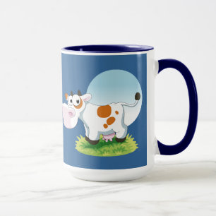 Cute Cow Cartoon Mug