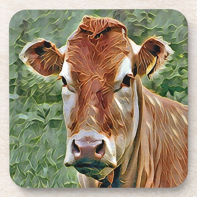 CUTE COW COASTER (Front)