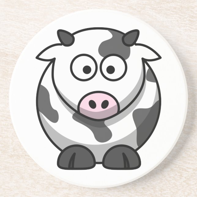 Cute Cow Coaster (Front)