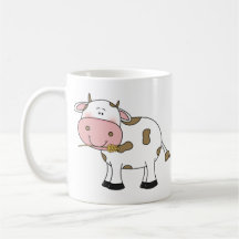 Cute Cow Design Adorable Farm Animal Art for Cow