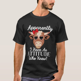 Cute Cow Design For Men Women Dairy Cow Lover Catt T-Shirt