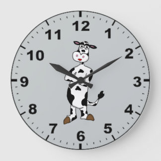 Cute cow design wall clocks