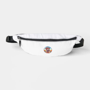 Cute Cow Girl Horse Riding Cowgirl Sunset Rider _8 Bum Bags
