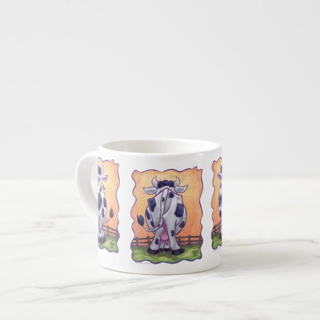 Cute Cow Kitchen Accessories Espresso Cup (Front Left)