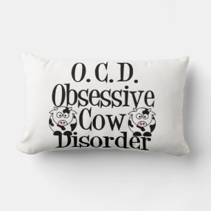 Cute Cow Lumbar Cushion