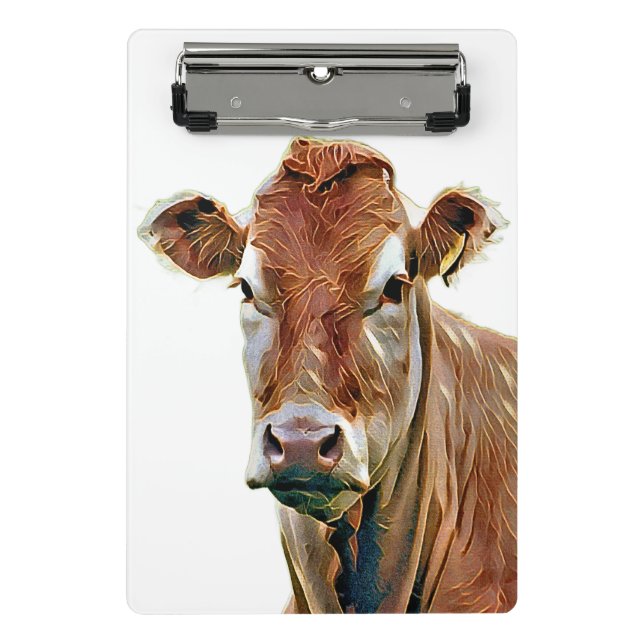 CUTE COW MINI CLIPBOARD (Front)