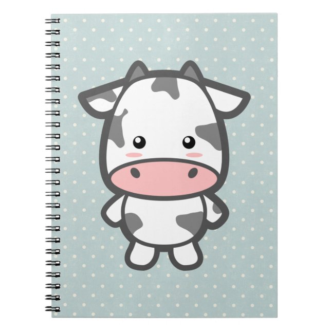 Cute Cow Notebook (Front)