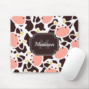 Cute Cow Pattern Mouse Mat