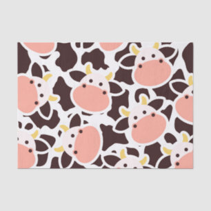 Cute Cow Pattern Tissue Paper