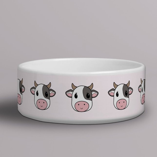 Cute Cow Pet Bowl (Cute Cow Pet Bowl)