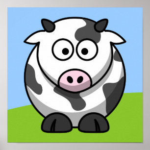 Cute Cow Print