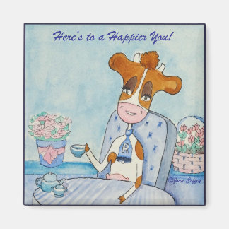 Cute cow Ruthie-Moo Magnet