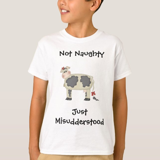 Cute Cow T-Shirt (Front)