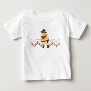 Cute Cowboy Baby Chick Baby T-Shirt