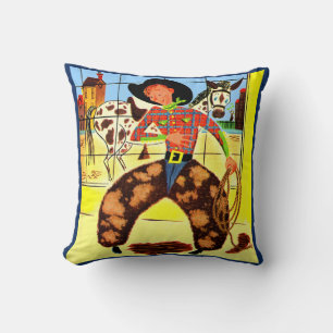 cute cowboy cushion