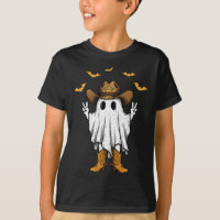Cute Cowboy Ghost Sheriff Peace Funny Halloween Me