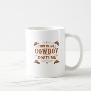 Cute Cowboy Western Cowboy Outfit Men  Coffee Mug