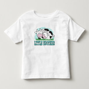 Cute Cows Little Brother Toddler T-Shirt