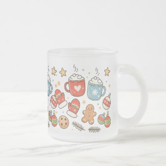 Cute Cozy Christmas Doodles Mug