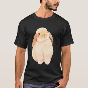 Cute Cozy Rabbit Bunny Animal Cottage Fall T-Shirt