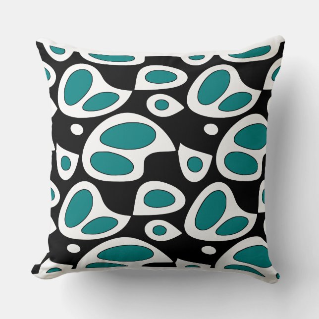 Cute & Cozy Throw Pillow – Adorable Design  (Front)