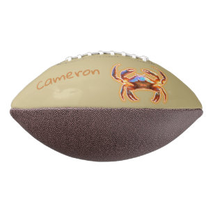 Cute Crab American Football