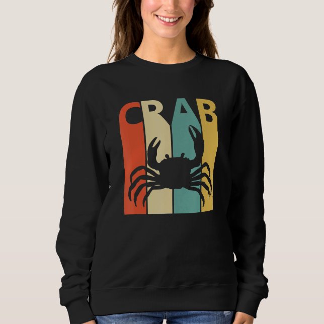 Cute Crab Animal Sweatshirt (Front)