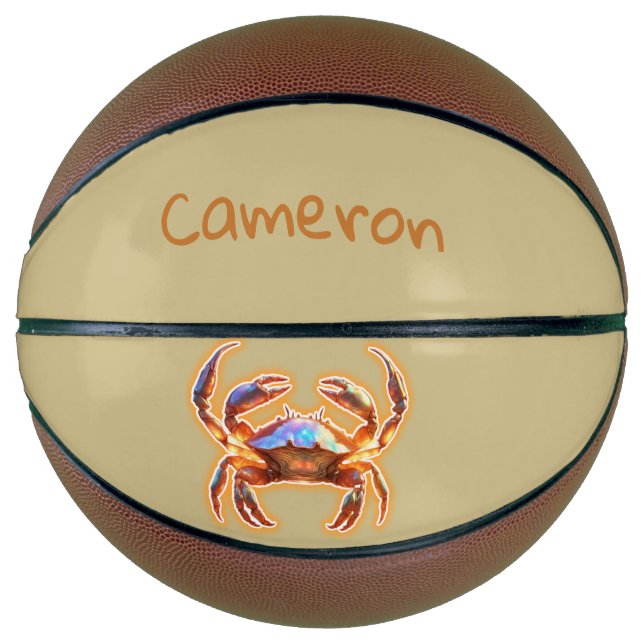 Cute Crab Basketball (Front)