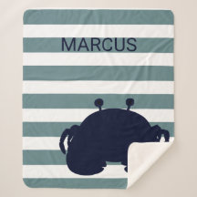 Cute Crab Sea Animal Nautical Ocean Nursery Decor