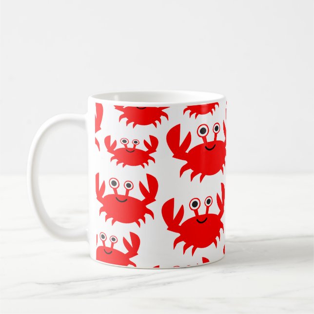 Cute crabs  coffee mug (Left)