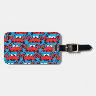 CUTE CRABS LUGGAGE TAG