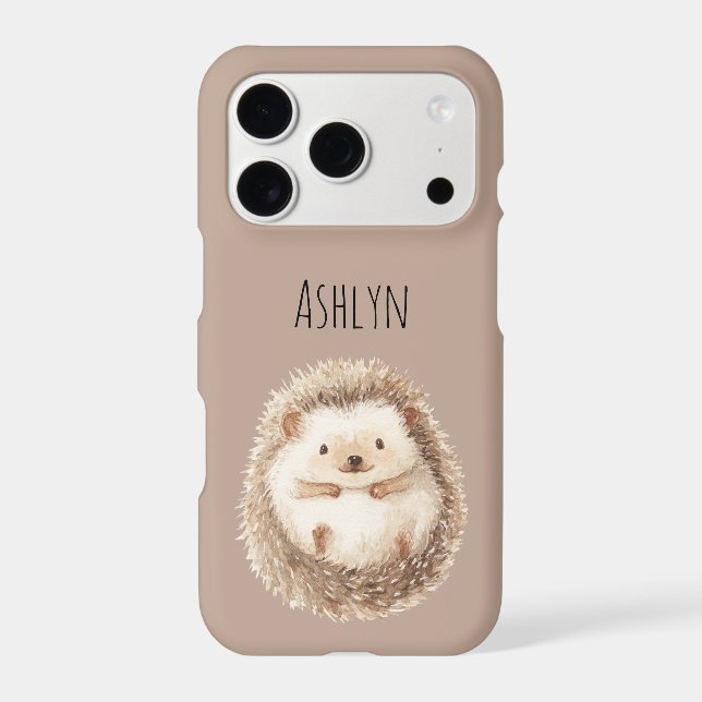 Cute Cream Hedgehog (Back)