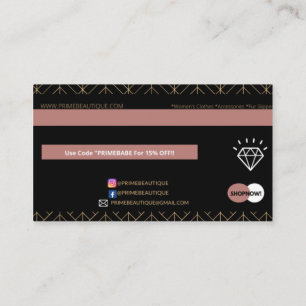 Cute Credit Card Business card