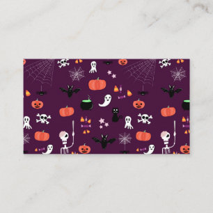 Cute Creepy Halloween Art Advice Card