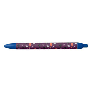 Cute Creepy Halloween Art Black Ink Pen