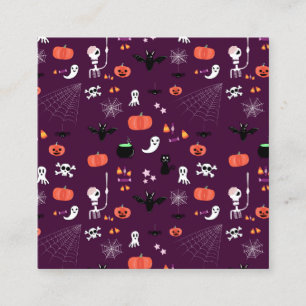 Cute Creepy Halloween Art Calling Card