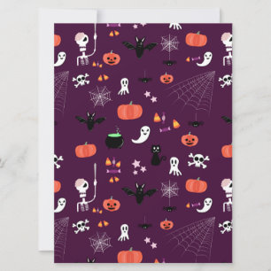 Cute Creepy Halloween Art Card