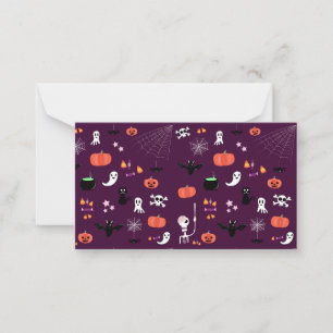 Cute Creepy Halloween Art Card