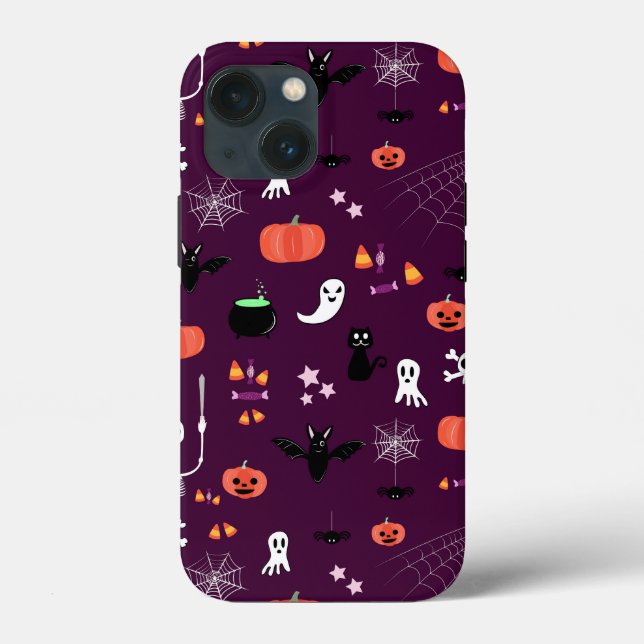 Cute Creepy Halloween Art Case-Mate iPhone Case (Back)