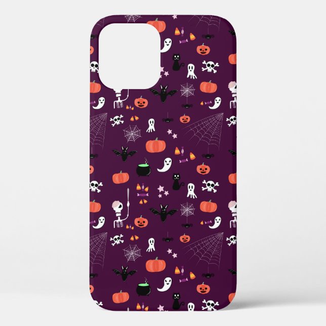 Cute Creepy Halloween Art Case-Mate iPhone Case (Back)