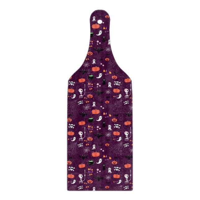 Cute Creepy Halloween Art Cutting Board (Front)