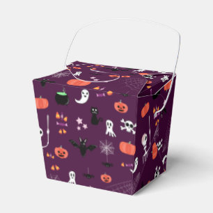 Cute Creepy Halloween Art Favour Box