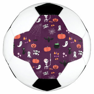 Cute Creepy Halloween Art Football
