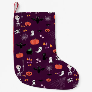 Cute Creepy Halloween Art Small Christmas Stocking