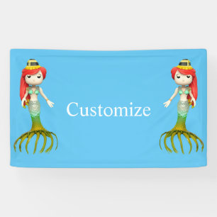 Cute Creepy Mermaid Witch Thunder_Cove Banner